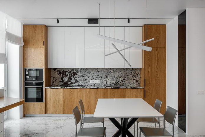 moderne grote keuken