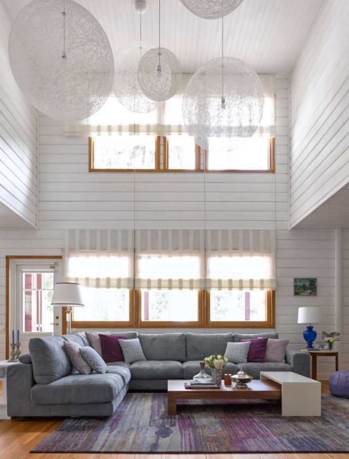 tweede licht in de woonkamer