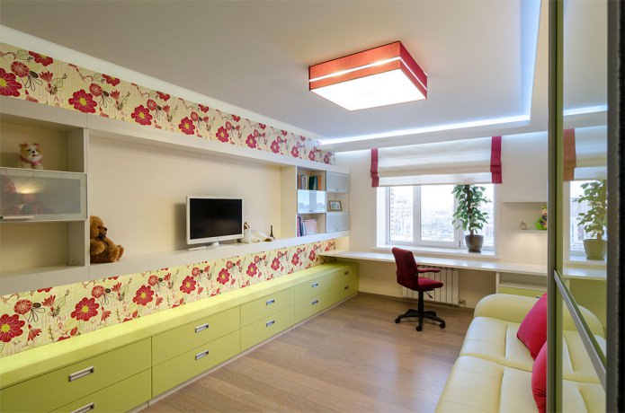 Achtergrond voor een tienerkamer