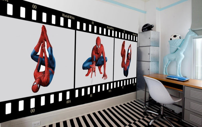 fotobehang met Spiderman