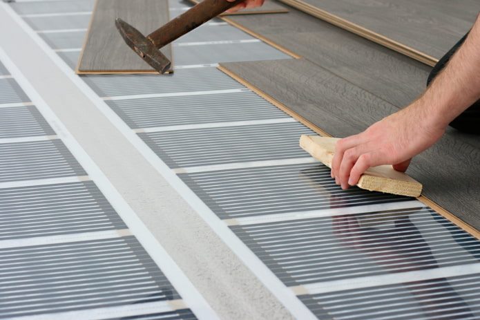 laminaatvloer op vloerverwarming