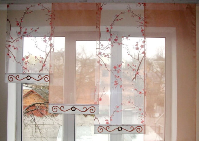 Japanse doeken met afbeeldingen van sakura
