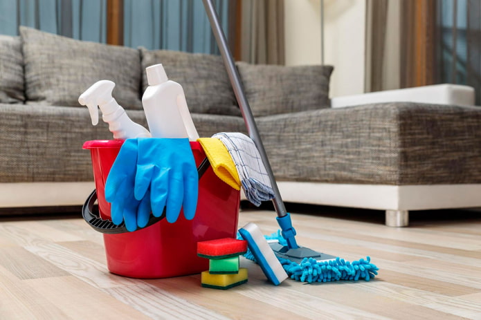 verfgeur neutraliseren met water