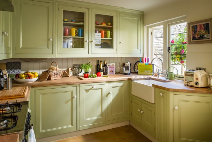 pistachio kitchen