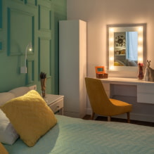 Spiegel in de slaapkamer - een selectie foto's van het interieur en aanbevelingen voor de juiste plaatsing-2