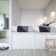 Spiegel in de slaapkamer - een selectie foto's van het interieur en aanbevelingen voor de juiste plaatsing-3