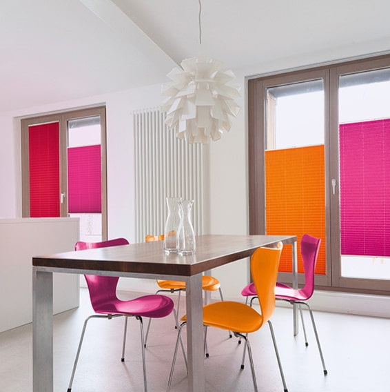 Oranje en gele combinatie