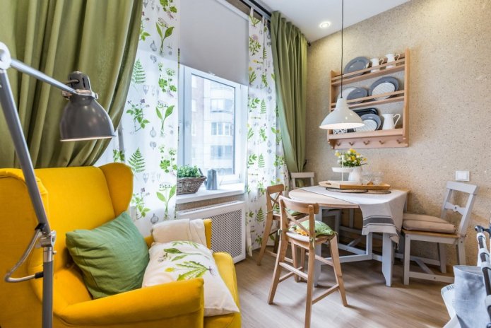vloeibaar behang in de keuken