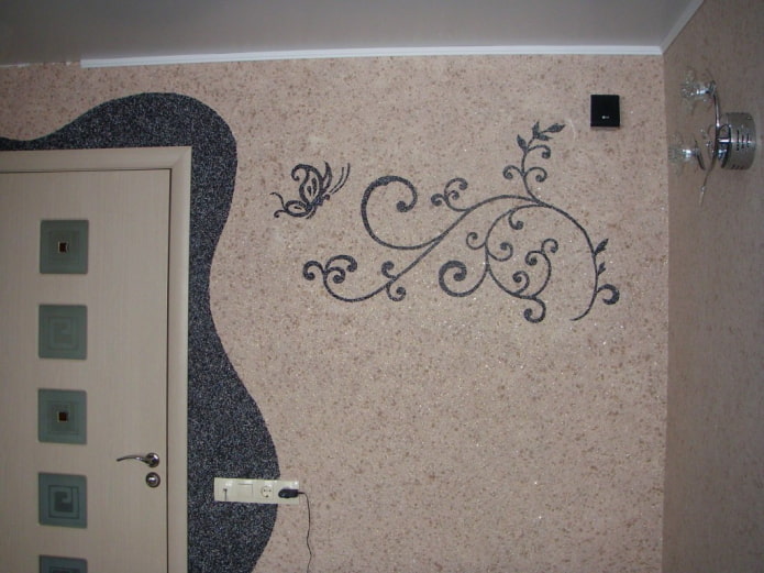 patronen op de muur