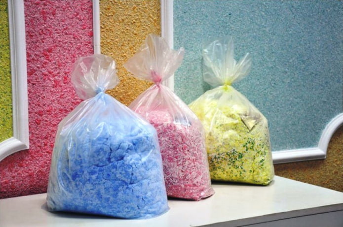 verpakkingen vloeibaar behang