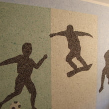 Een selectie foto's van tekeningen van vloeibaar behang-4