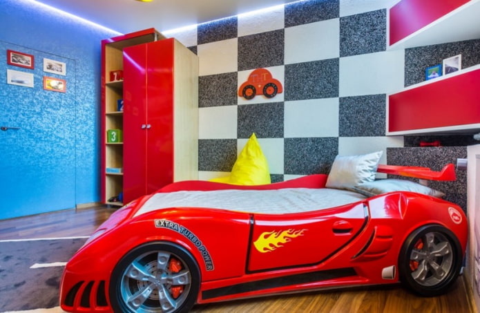 zwart-wit vloeibaar behang