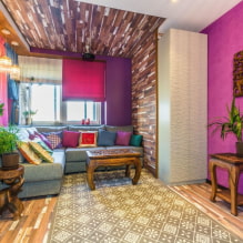 Vloeibaar behang: definitie, soorten, voor- en nadelen, kleur, ontwerp, combinaties, verzorging-1