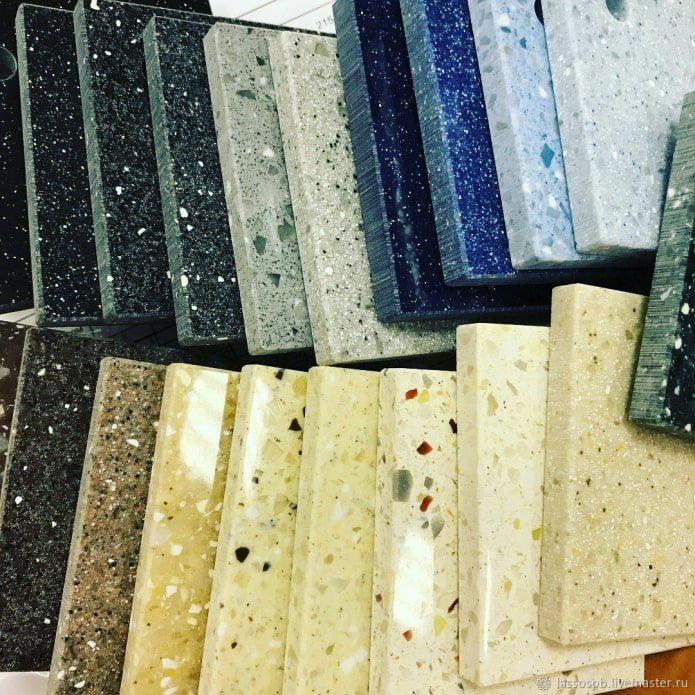 opties voor vloeibare steen