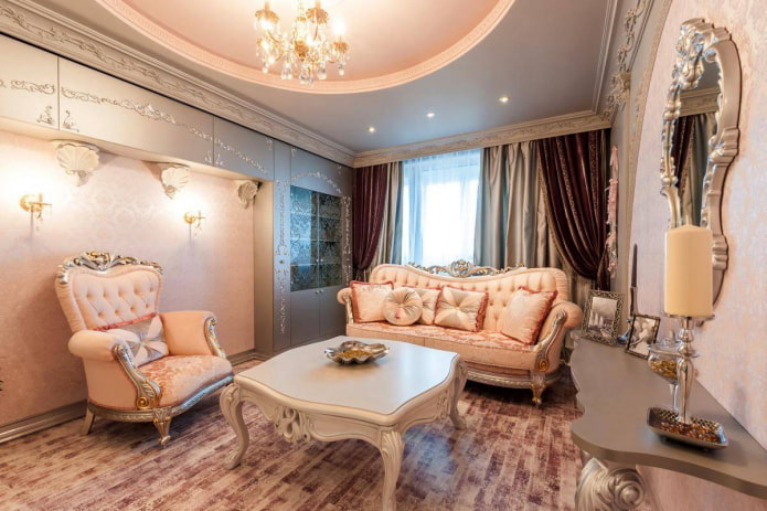 salontafel in barokstijl