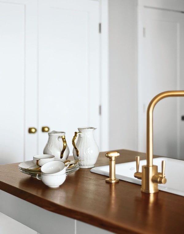 servies met gouden details
