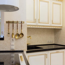 Hoe gebruik je de kleur goud in het interieur van de keuken?-3