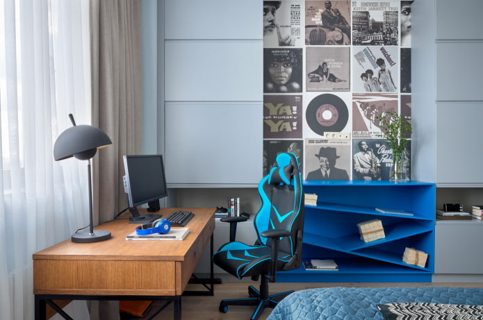 studieruimte in de kamer