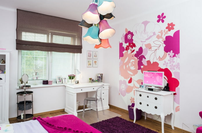 de kamer in zones verdelen met behang