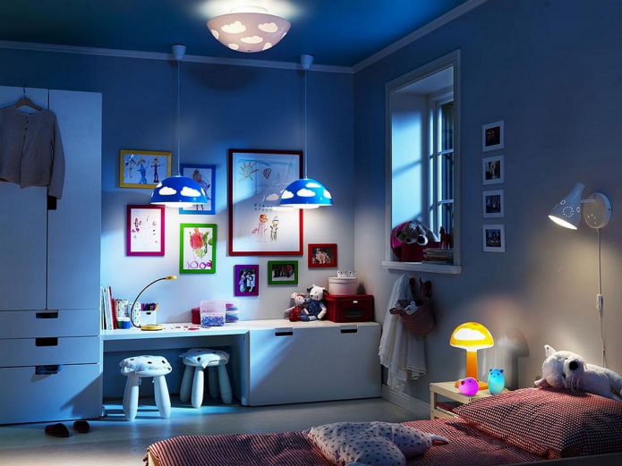 een kamer opdelen met licht
