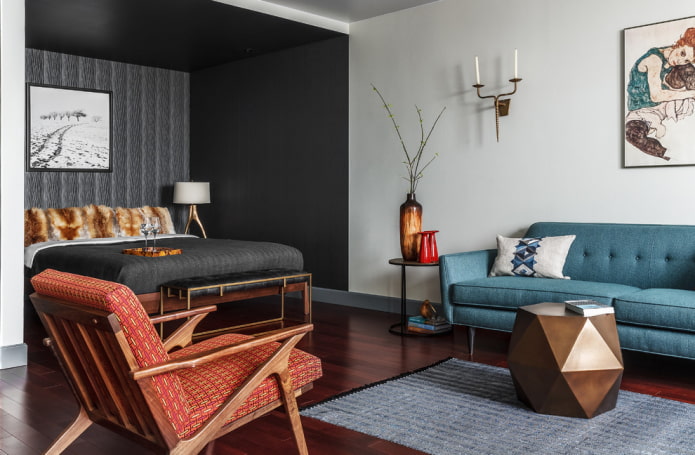 Zones maken met kleur in de woonkamer