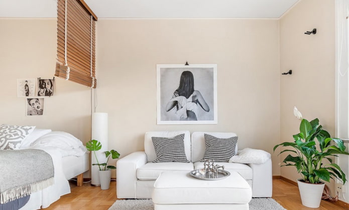 de kamer indelen met horizontale jaloezie?n