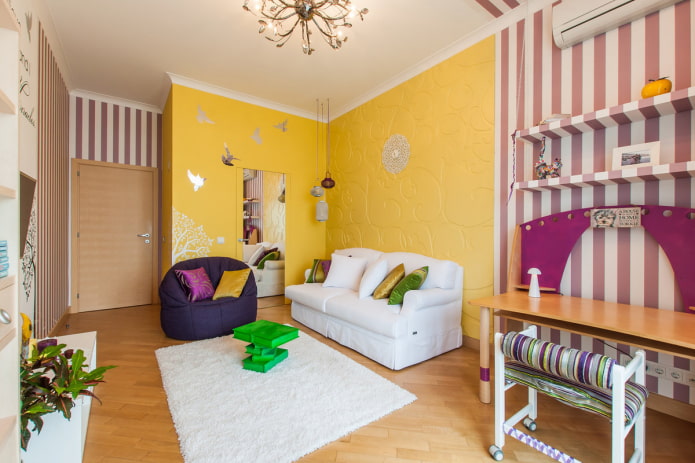 fel eenkamerappartement 