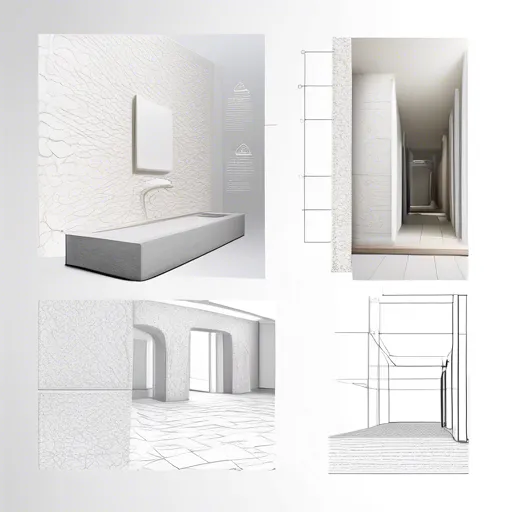 Stijlvolle ideeën voor het gebruik van structuurpleister in het interieur