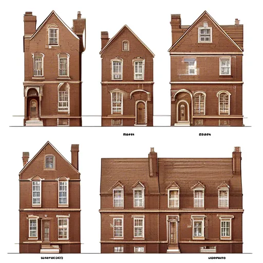De charme van bakstenen huizen: tinten chocolade en stro