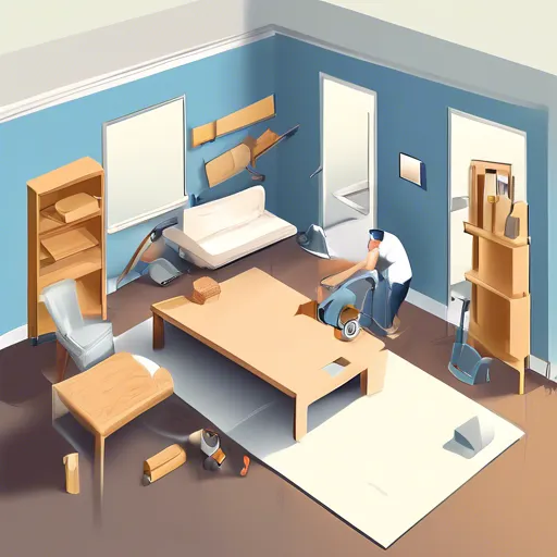 Effectieve manieren om meubels te vervoeren tijdens een renovatie.