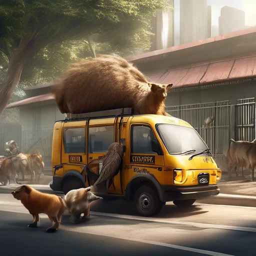 Mogen dieren vervoerd worden in een vrachttaxi?