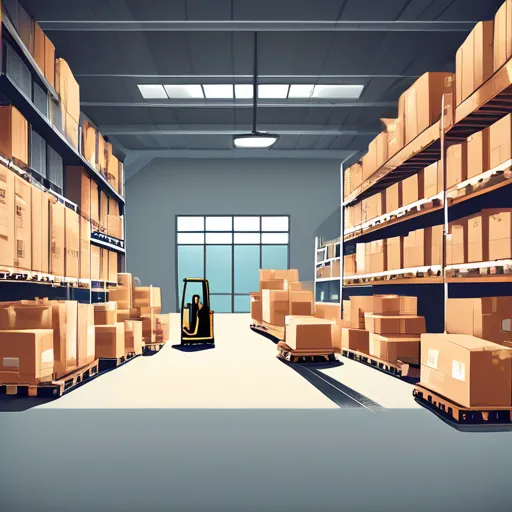 Efficiënte manieren om goederen van de winkel naar het magazijn te vervoeren.