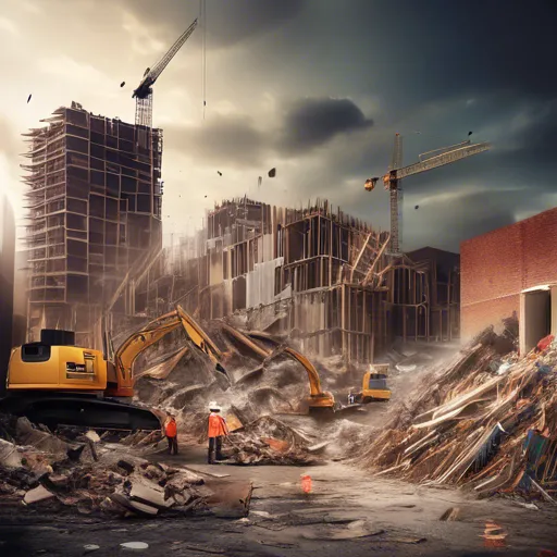 Transport van bouwafval tijdens renovatie: hoe organiseer je het proces zonder dat de werkzaamheden worden onderbroken?