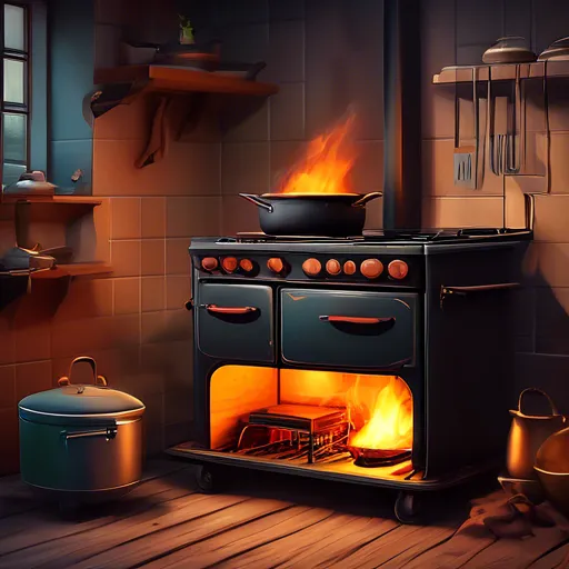 Hoe organiseer je het transport van een fornuis met verschillende functies en accessoires, bijvoorbeeld een grill of oven?