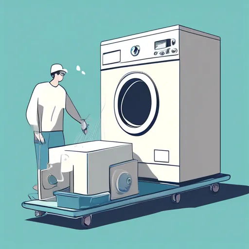 Een wasmachine veilig vervoeren: belangrijke factoren om te overwegen.