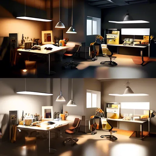 Hoe organiseer je verlichting voor een studio of werkplaats?