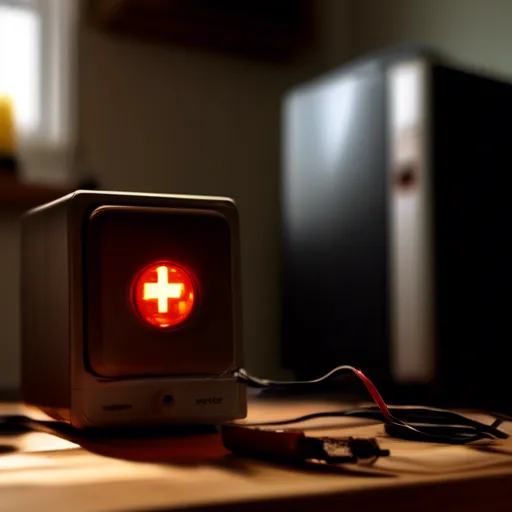 Hoe kun je oververhitting van een component in een tv detecteren?