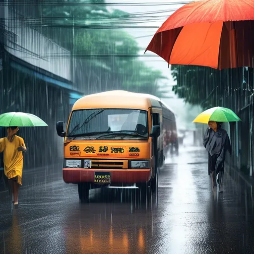 Hoe regel ik de bezorging van spullen tijdens het regenseizoen?
